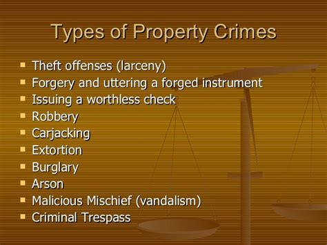 crime 意味|property crimes definiton.